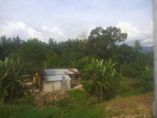 Während der Zugfahrt