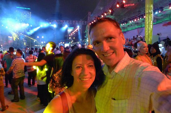 Ein tolles Fest, wir haben gut und lange gefeiert