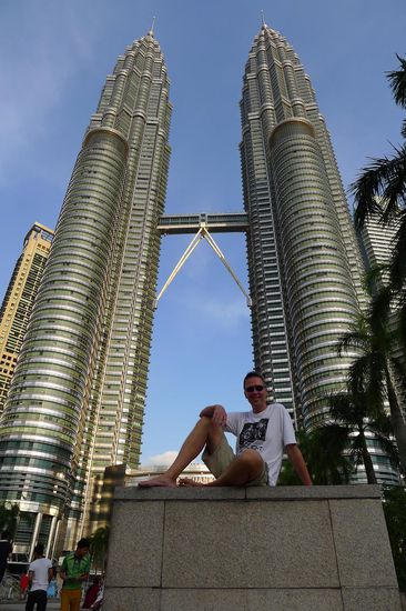 Die dürfen natürlich nicht fehlen, Petronas Towers bei Tag....