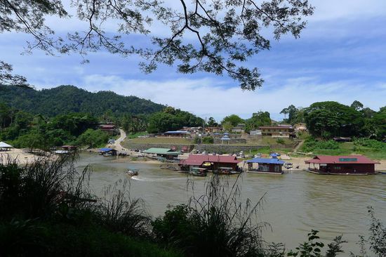 Blick auf Kuala Tahan