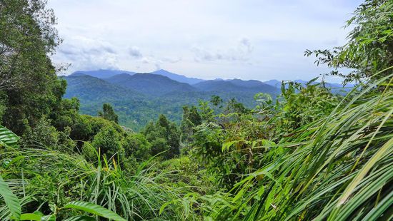 Die Ausblicke waren immer wieder phantastisch