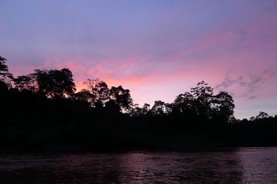 Es gab jeden Abend einen schönen Sonnenuntergang, was braucht man mehr