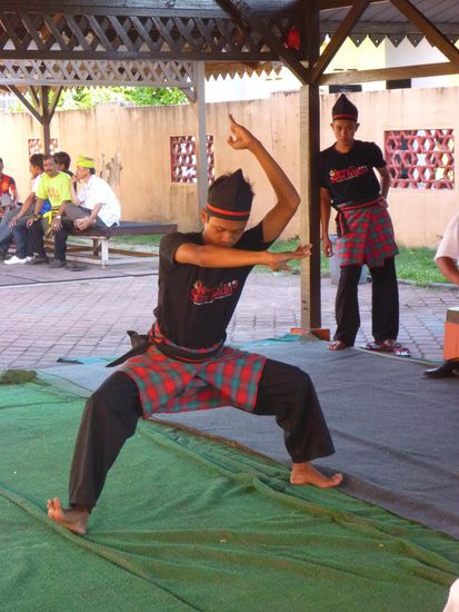 Die malayische Selbstverteidigungskunst  Silat