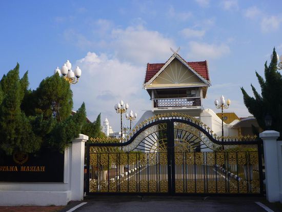 Der Eingangsbereich des Raja Palastes