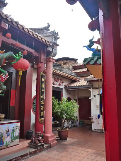 Ein beeindruckender, grosser Tempelkomplex