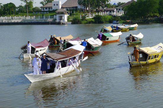 Es wurden Szenen der kolonialen Vergangenheit nachgespielt