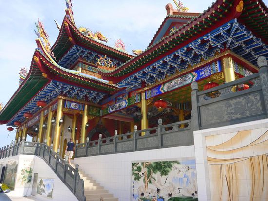 Der taoistische Tempel in Miri, der größte in Südostasien