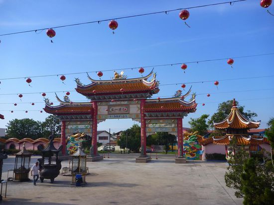 Das Eingangstor zum Tempel