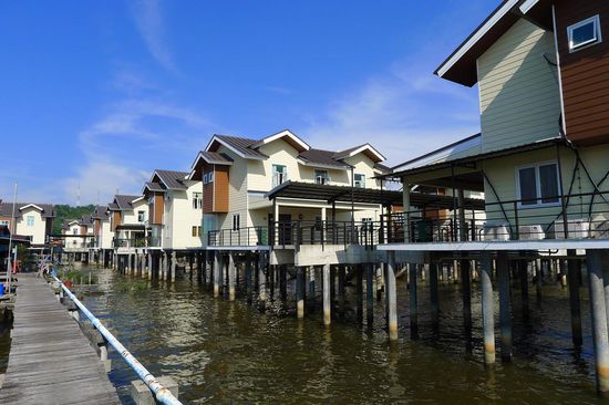 Es gab auch ein regelrechtes Neubaugebiet