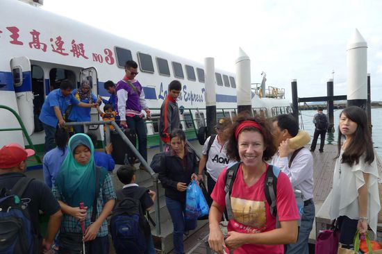 Endlich wieder an Land und im Warmen