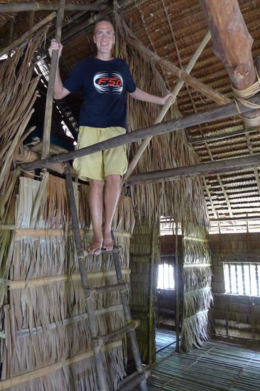 Es gab sogar eine obere Etage.Gästezimmer ?