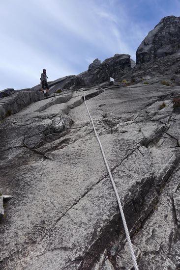 Zum Gipfel hin wird es dann noch einmal anstrengend