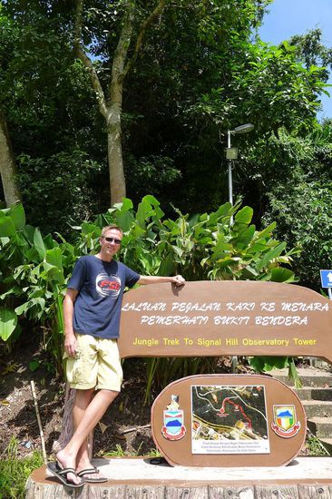 Auf dem Weg zum Signal Hill