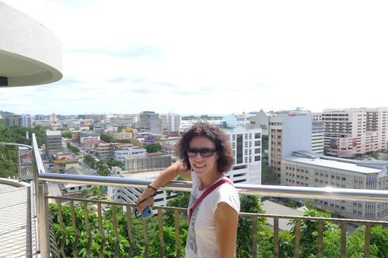 Signal Hill, dort hatte man eine schöne Sicht über die ganze Stadt