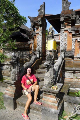Im Garten des Bali Museums
