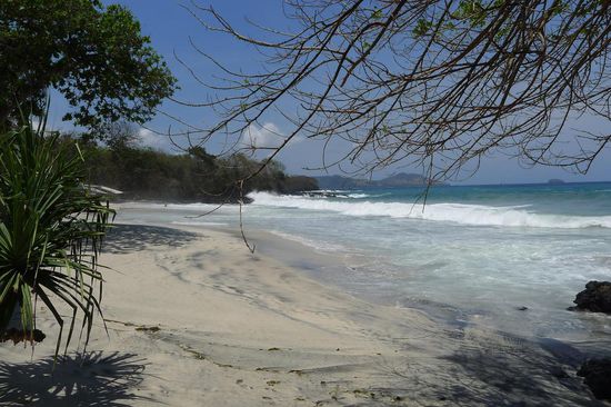 Ein sehr schöner Strand, leider sehr hohe Wellen und starke Strömung