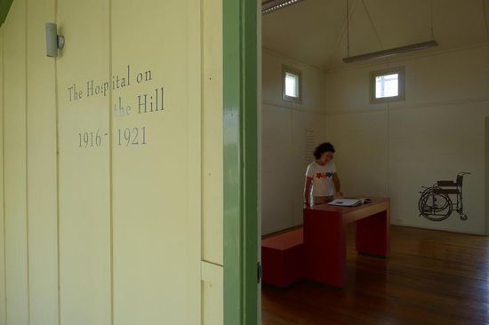 Am Georges Head ist unter anderem noch ein altes Militärkrankenhaus aus dem 1. Weltkrieg zu besichtigen.