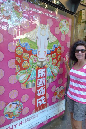 Das Traumauto noch nicht gefunden, dafür erleben wir in Sydney noch den Beginn des chinesischen Neujahr, dieses Jahr das Jahr des Pferdes