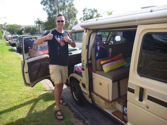 Die Bekleidung wurde noch einmal reduziert, dafür Wasser und Vorräte im Überfluss gebunkert