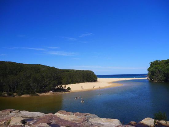 .....mit wunderschöner Lagune