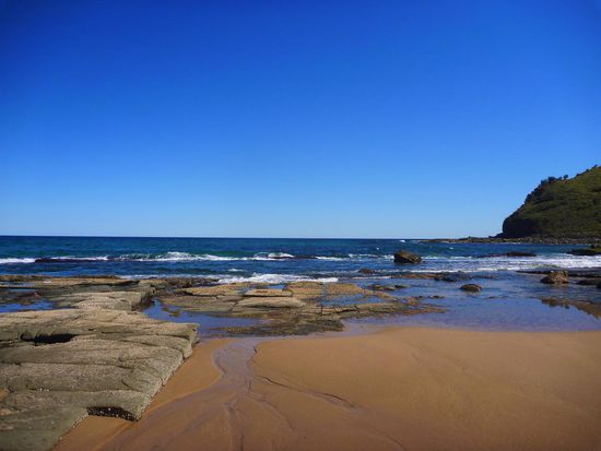 ....schöner Strand, schöne Landschaft, schöne Farben