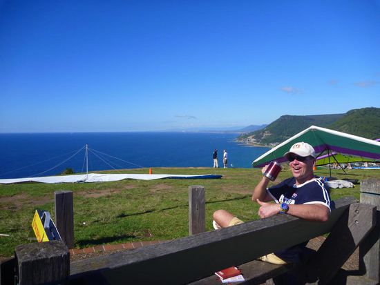 Erstes Frühstück in "freier Wildbahn".