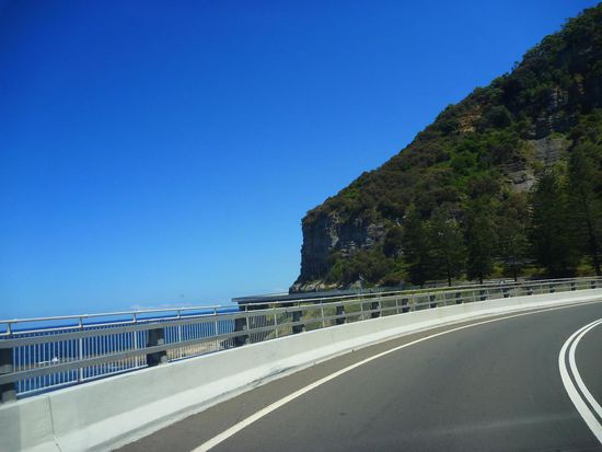 anschließend mit dem Auto bezwungen