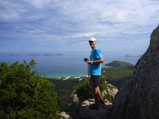 Gipfel erklommen, der Weg hat sich gelohnt.