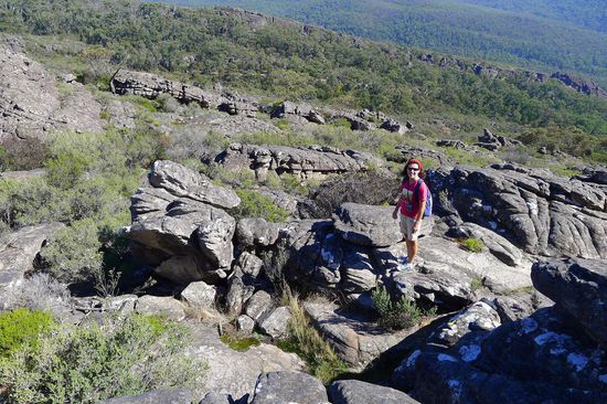 Langsam fühlt man sich wie eine Bergziege