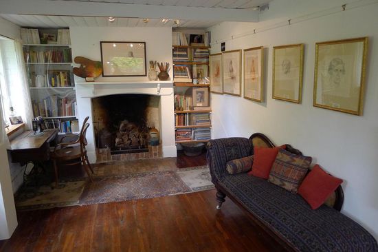 Im ehemaligen Haus des bekannten australischen Malers Heysen (The Cedars )