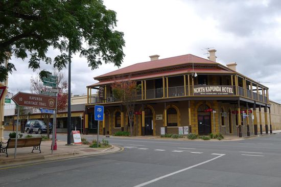 Hauptstrasse von Kapunda