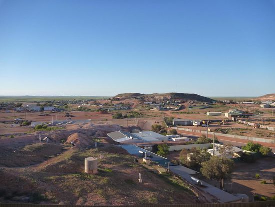 Blick auf Coober Pedy