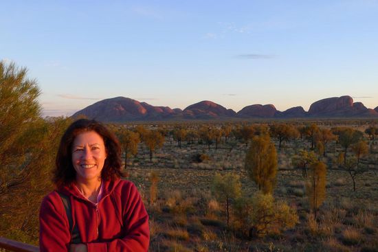 Sonnenaufgang an den Olgas (Kata Tjuta) Sehr früh, sehr kühl, sehr schön