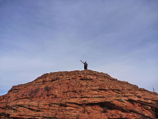 Erster Gipfel geschafft!