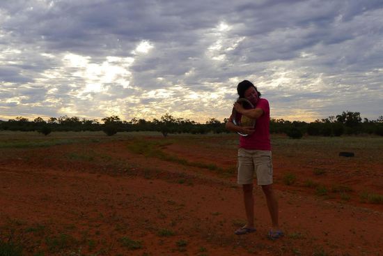Juchuuu! Die Radkappe unbeschadet wiedergefunden