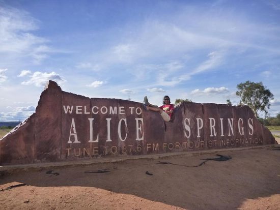 Alice Springs, wir sind da