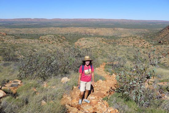 Nach ein paar Kilometern bergauf werden die Beine langsam schwerer