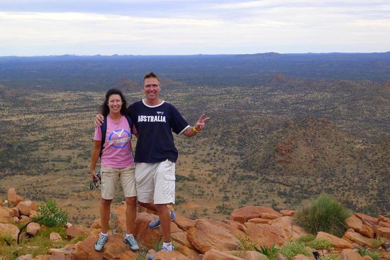 Zwischenstation am Turner Lookout