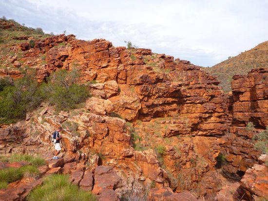 Nach dem Gipfel geht es erwartungsgemäss abwärts