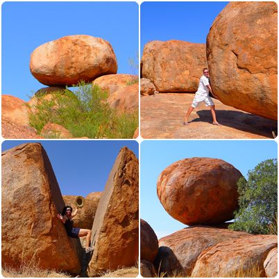 Diese Felsen laden zu Spass-Bildern ein