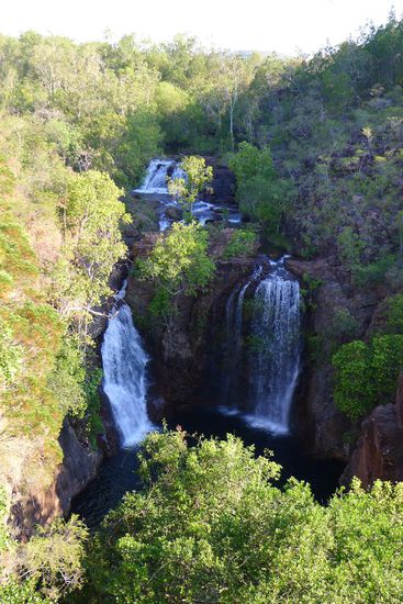 Blick auf die Florence Falls