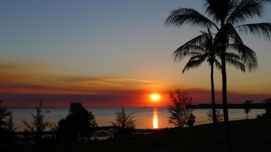 ....und berühmt für die traumhaften Sonnenuntergänge