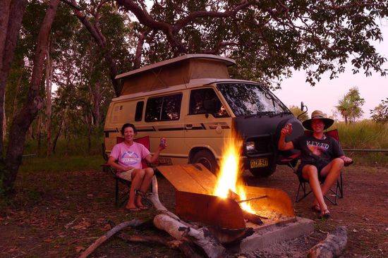 Und schon wieder......es geht doch nichts über einen Abend am Lagerfeuer