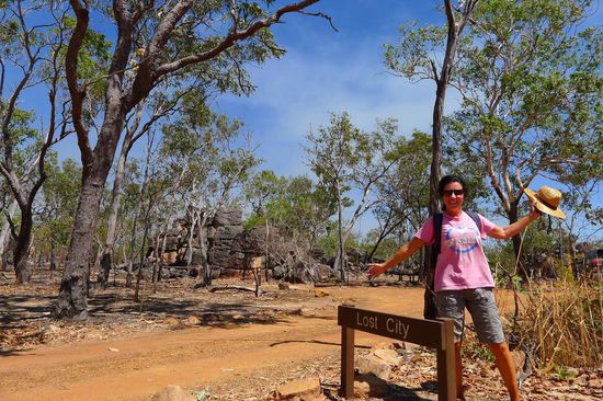 Noch voller Elan auf dem Weg zur Lost City