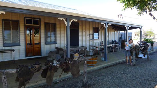 Originelles, kleines, vielbeworbenes Hotel in Prairie, leider nirgendwo eine Menschenseele zu finden