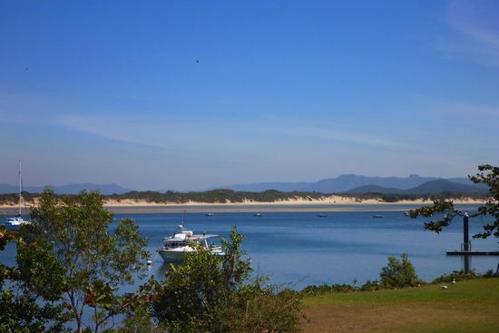 Jetzt aber Cooktown mit dem schönen Naturhafen