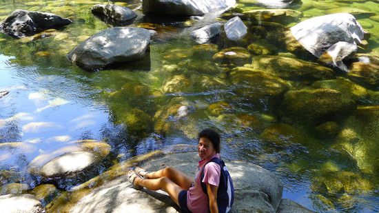 Oder nur entspannt rumsitzen und Fische und Schildkröten beobachten