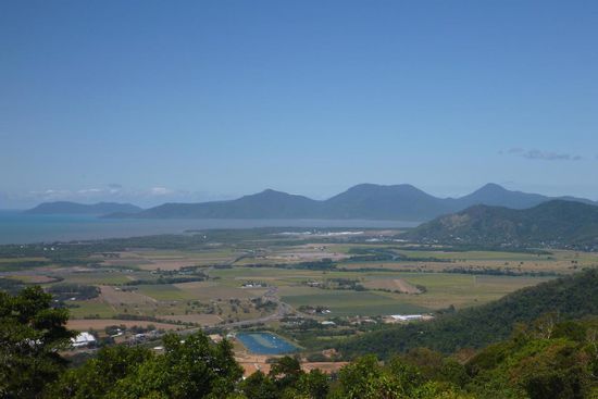Hoch hinauf in die Berge führte der  Weg nach Kuranda