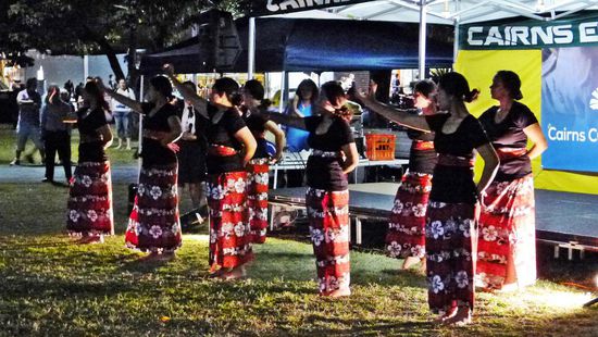 Abends ein bisschen Südsee-Feeling