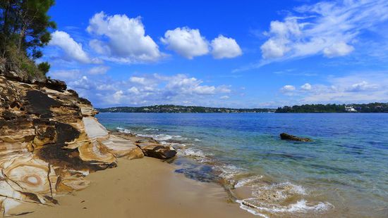 Überall schöne Sandstrände und blaues Meer, wie man es mag